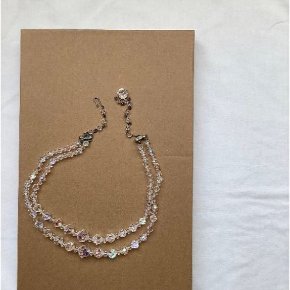 Vintage Aurora Borealis Necklace